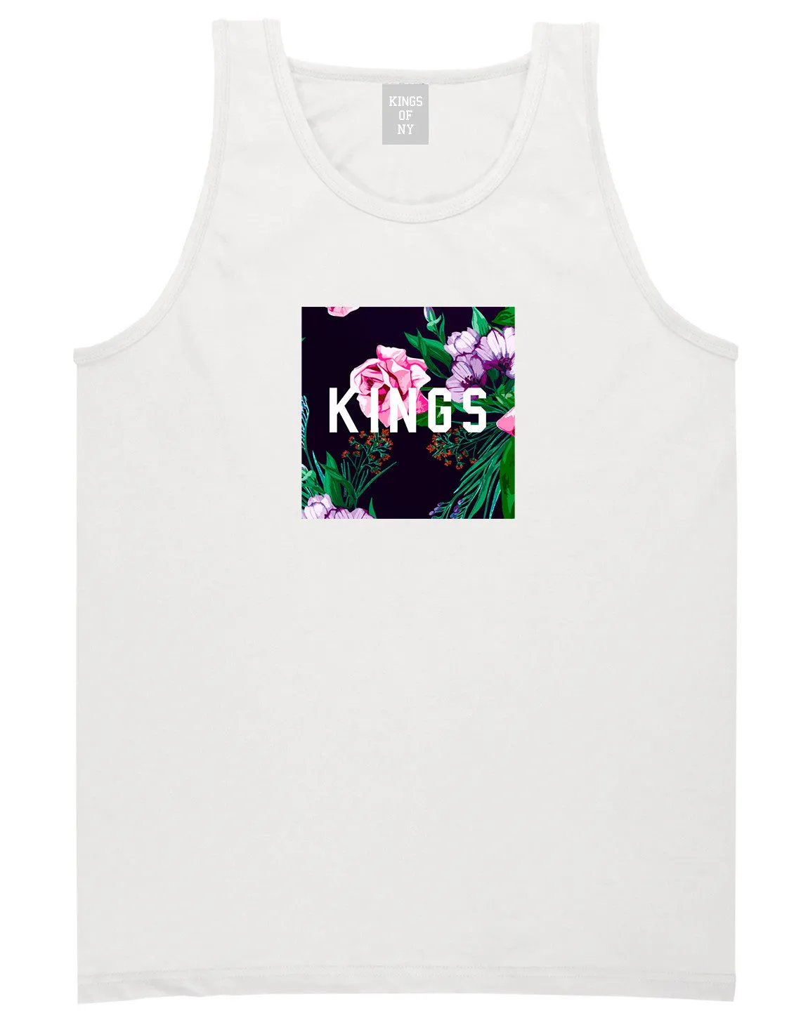 KINGS Floral Box Tank Top
