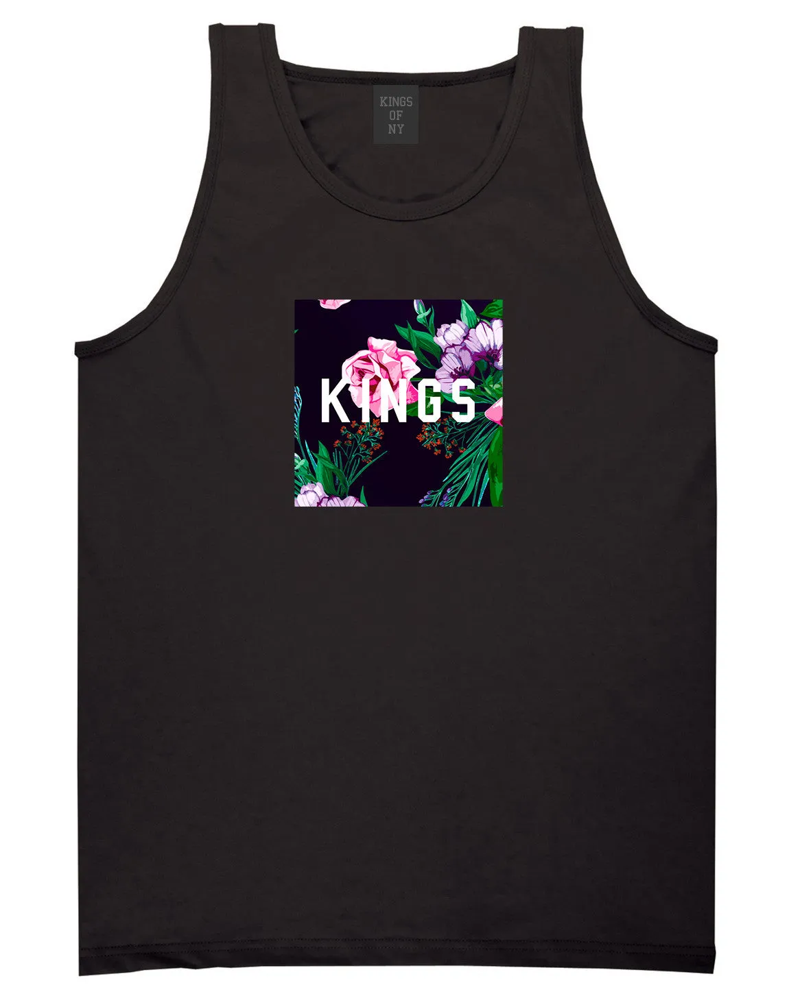 KINGS Floral Box Tank Top