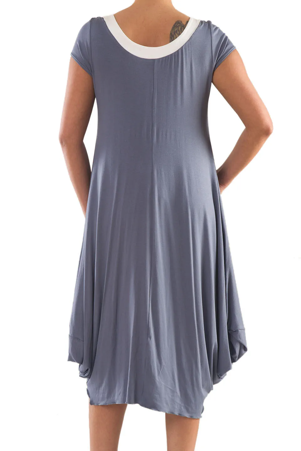 La Mouette Women's Plus Size Tulip Dress with Print