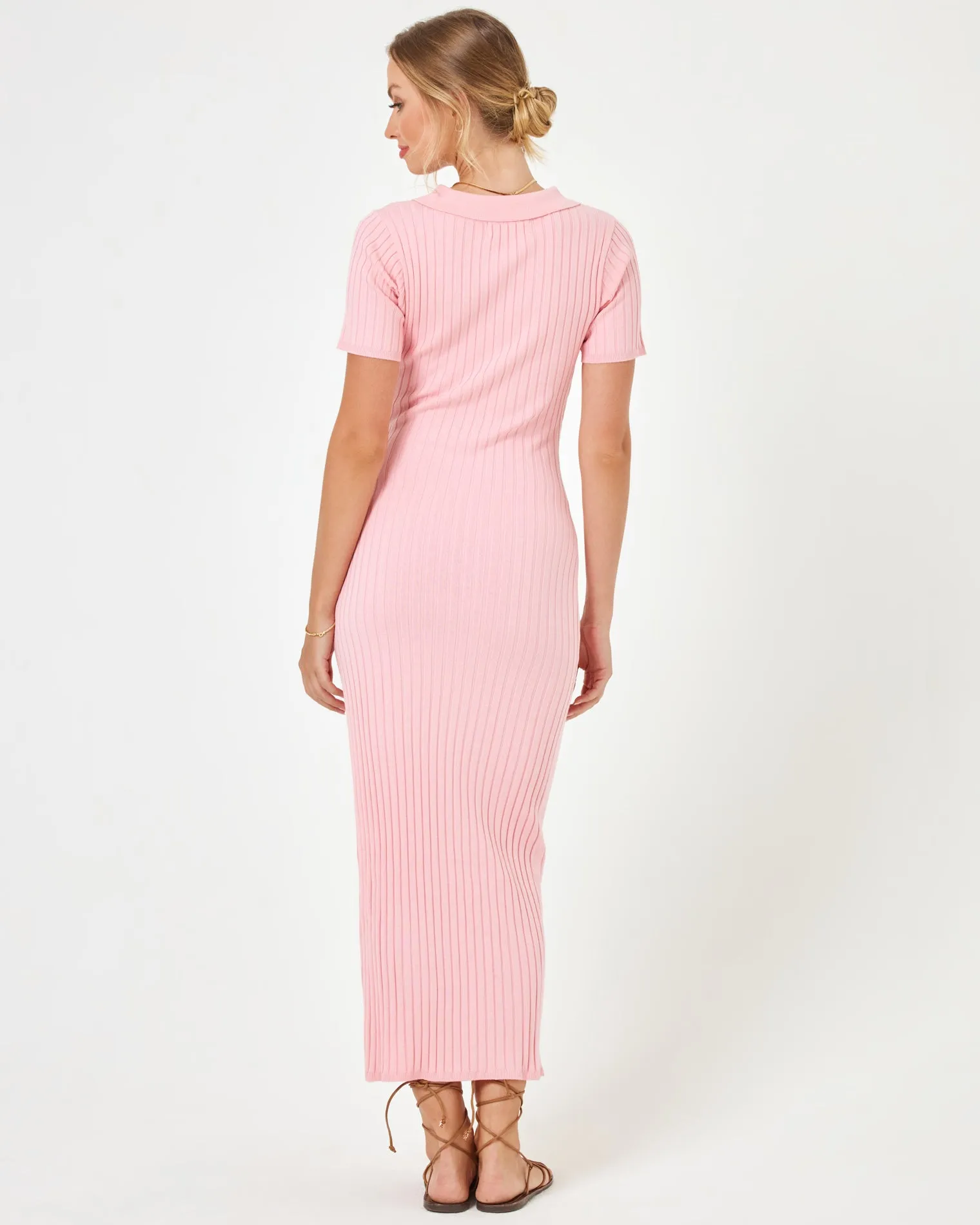 Lena Dress - Macaroon Pink