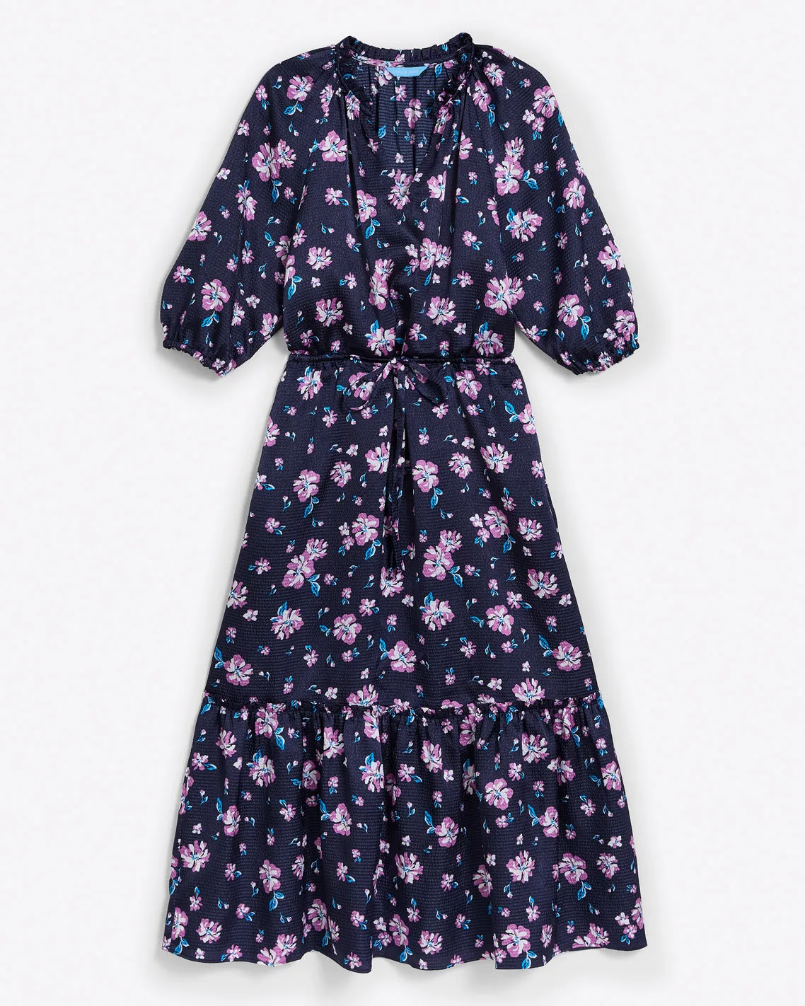 Martina Midi Dress in Zinnia