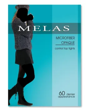 Melas Opaque control Top Tights 60 Den #AT-636