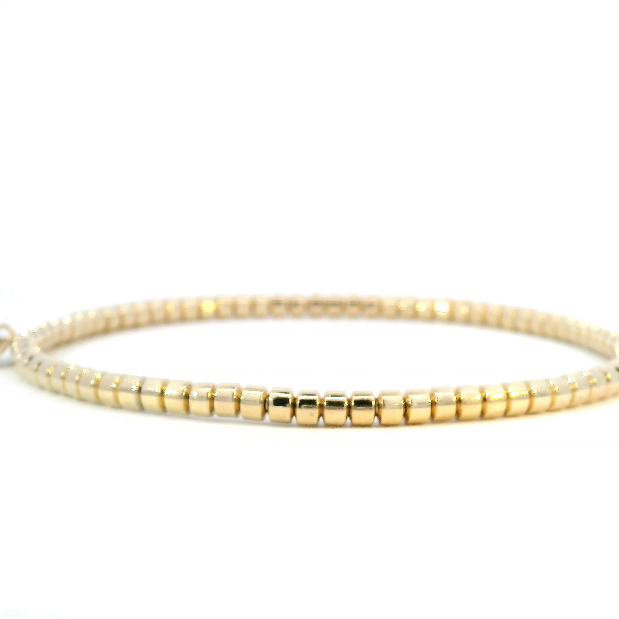 Men's Gold Stretchable Bracelet