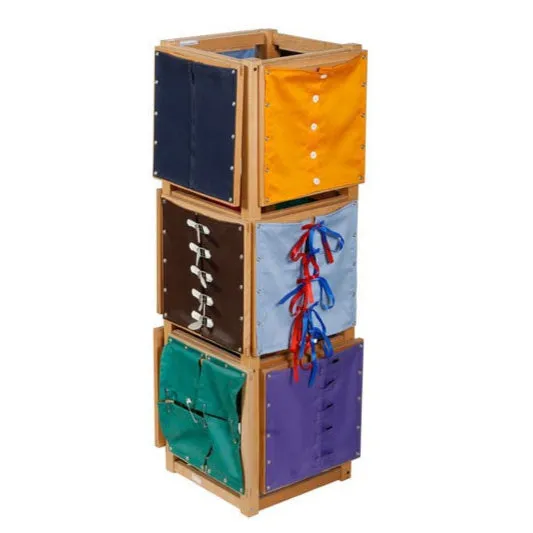 Mo129 - Montessori dresser with stand