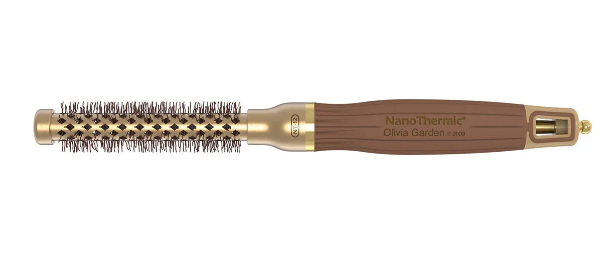 Olivia Garden Nano Thermic Gold Round Thermal Brush