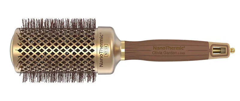 Olivia Garden Nano Thermic Gold Round Thermal Brush