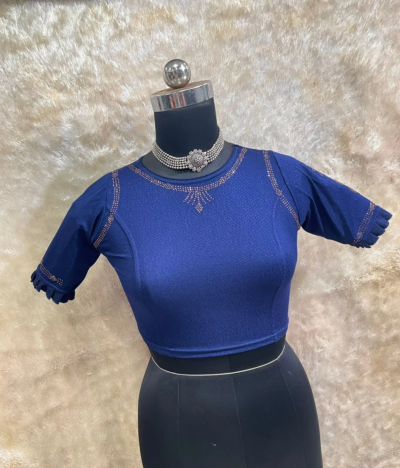 PARTY WEAR STRETCHABLE BLOUSE