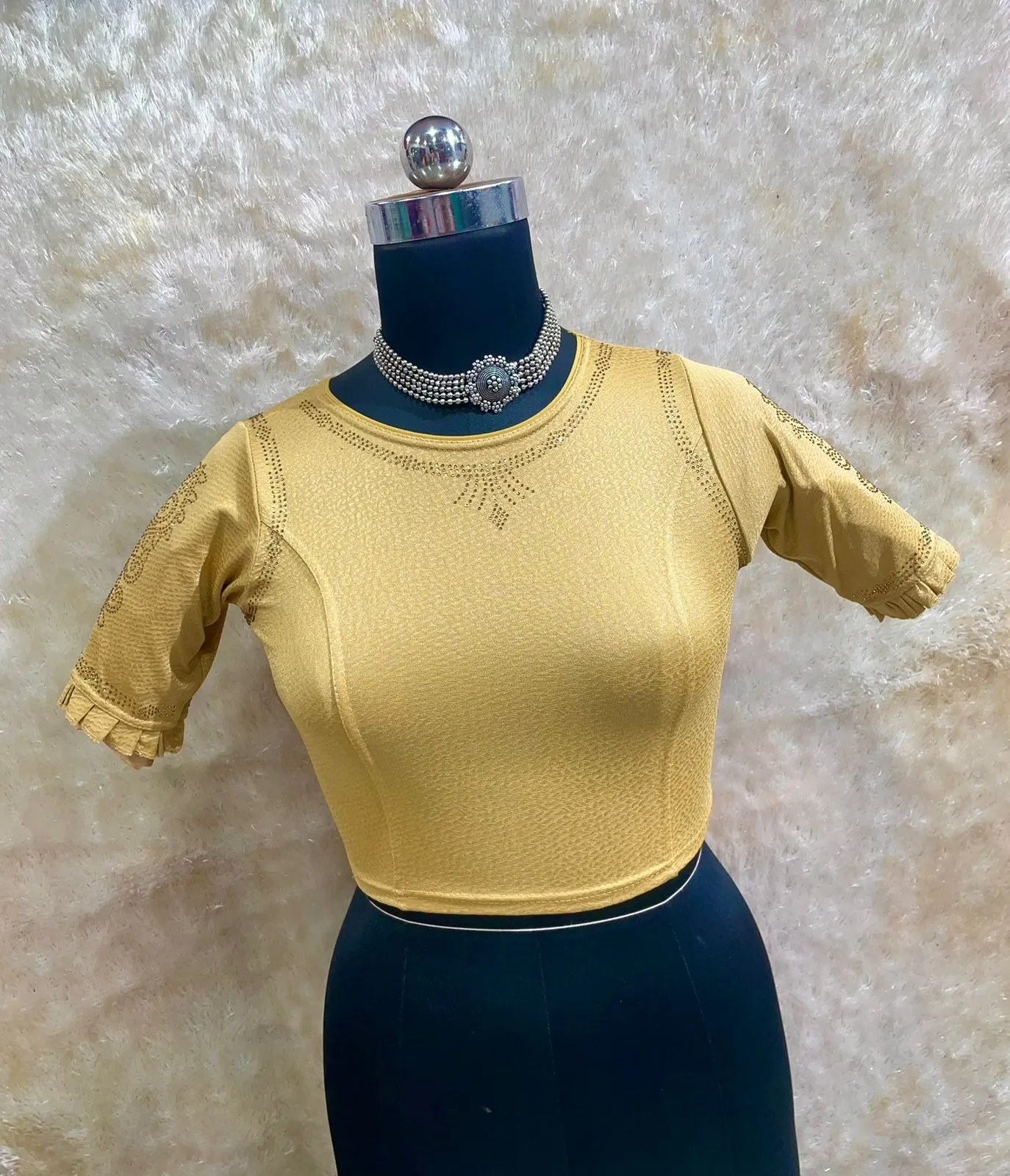 PARTY WEAR STRETCHABLE BLOUSE