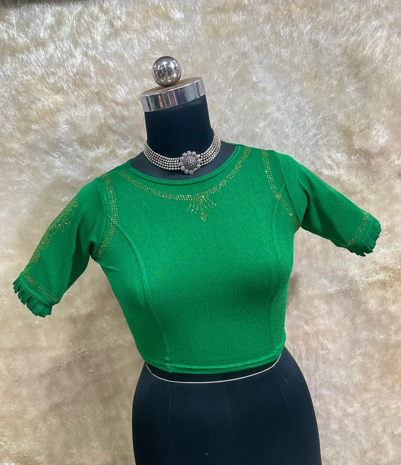 PARTY WEAR STRETCHABLE BLOUSE