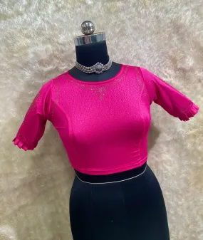 PARTY WEAR STRETCHABLE BLOUSE