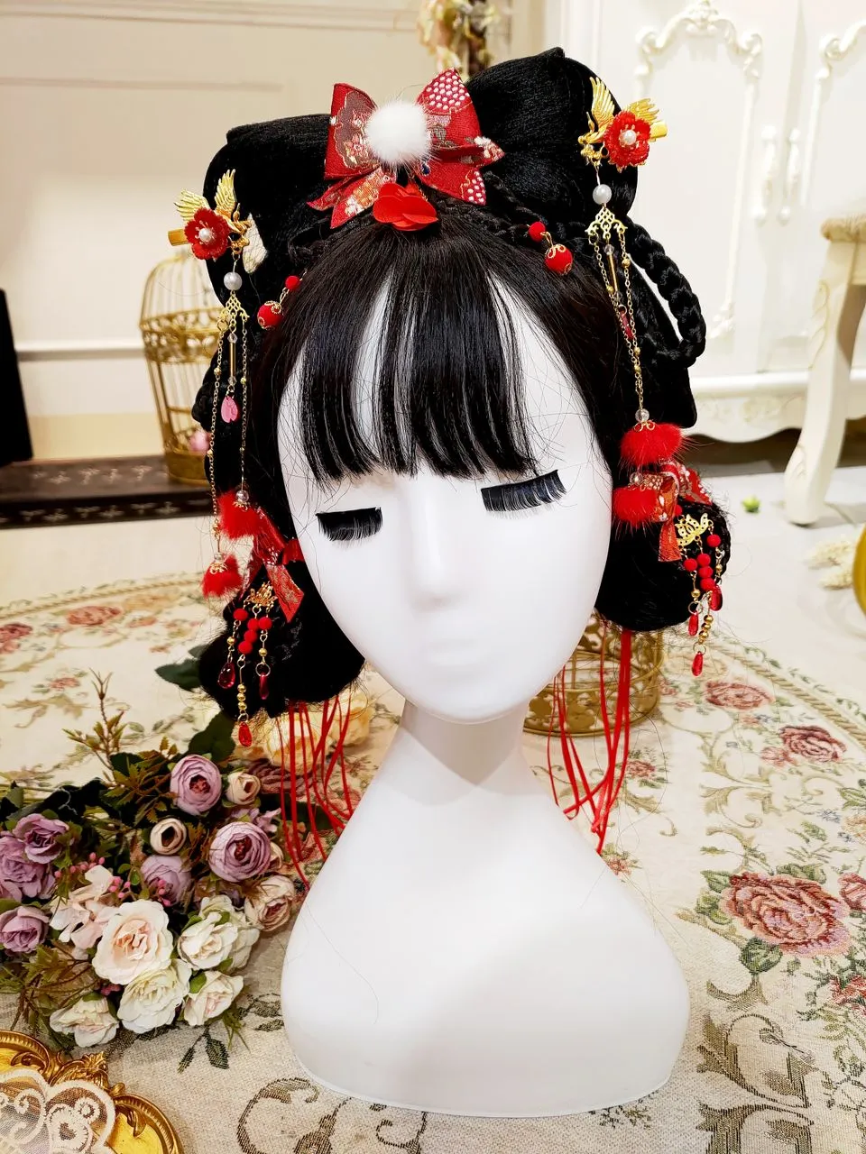 Phoenix Oriental Hairpiece Set (6-items)