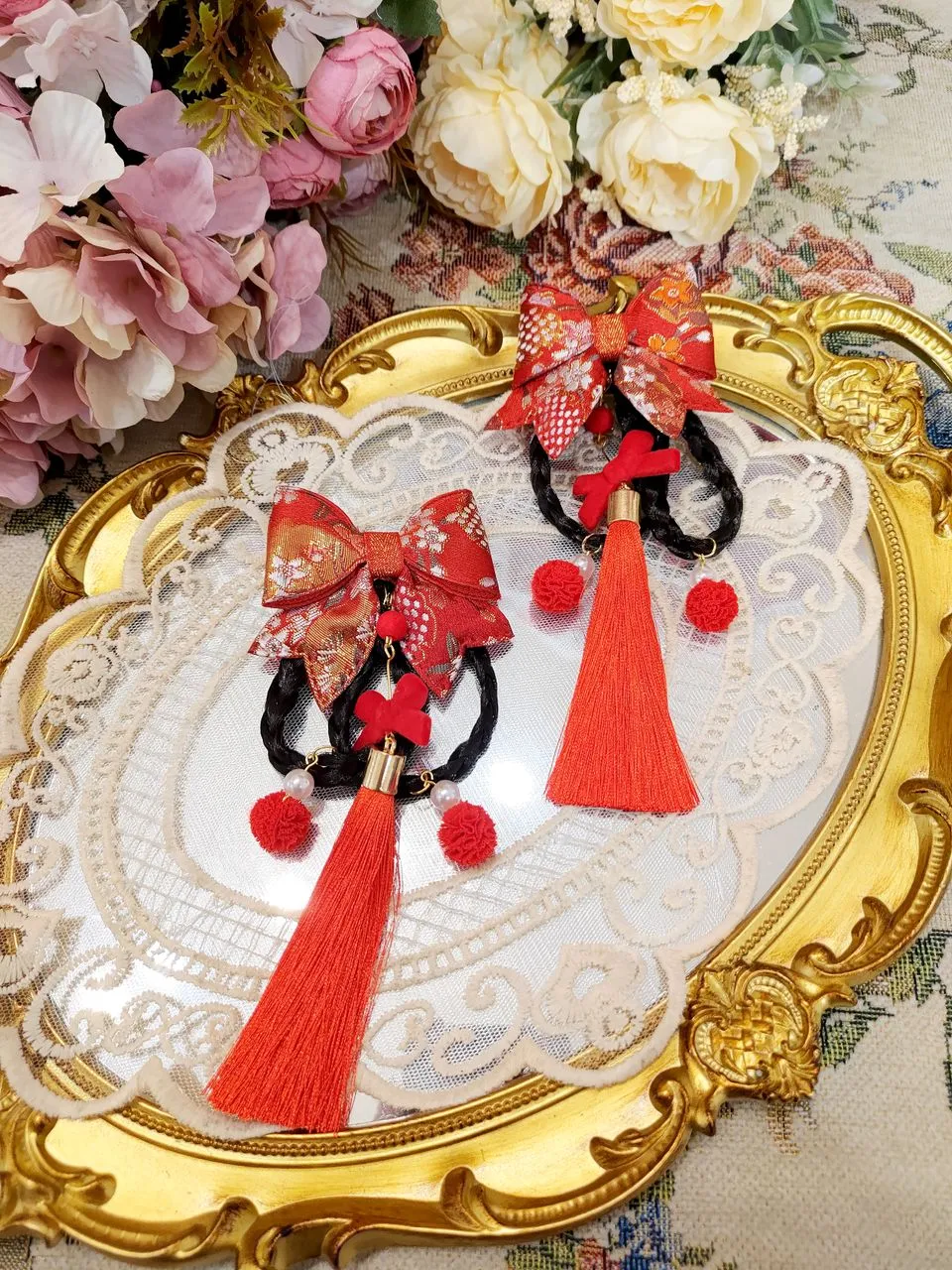 Phoenix Oriental Hairpiece Set (6-items)