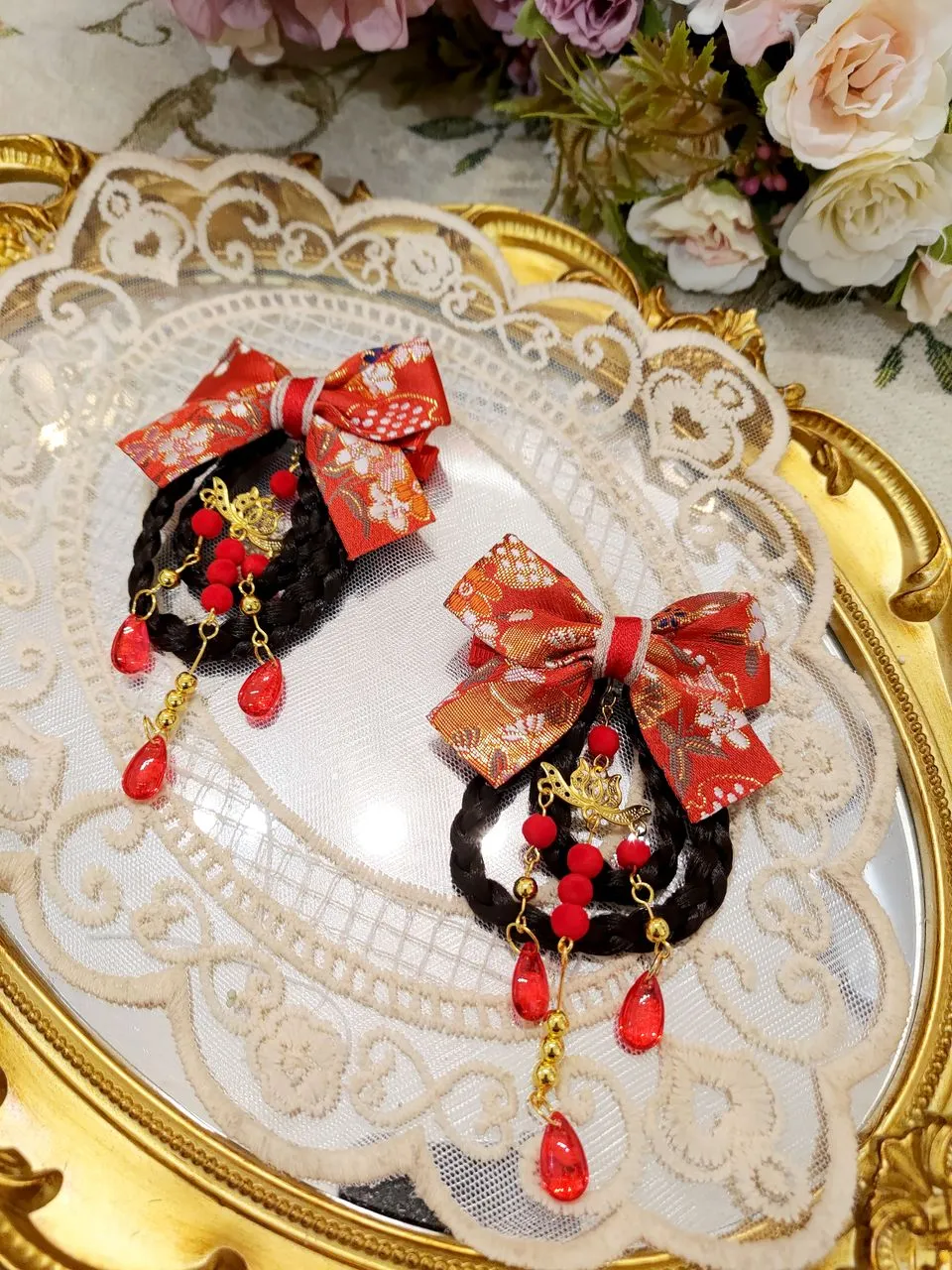Phoenix Oriental Hairpiece Set (6-items)