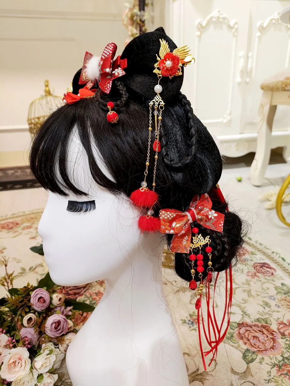 Phoenix Oriental Hairpiece Set (6-items)