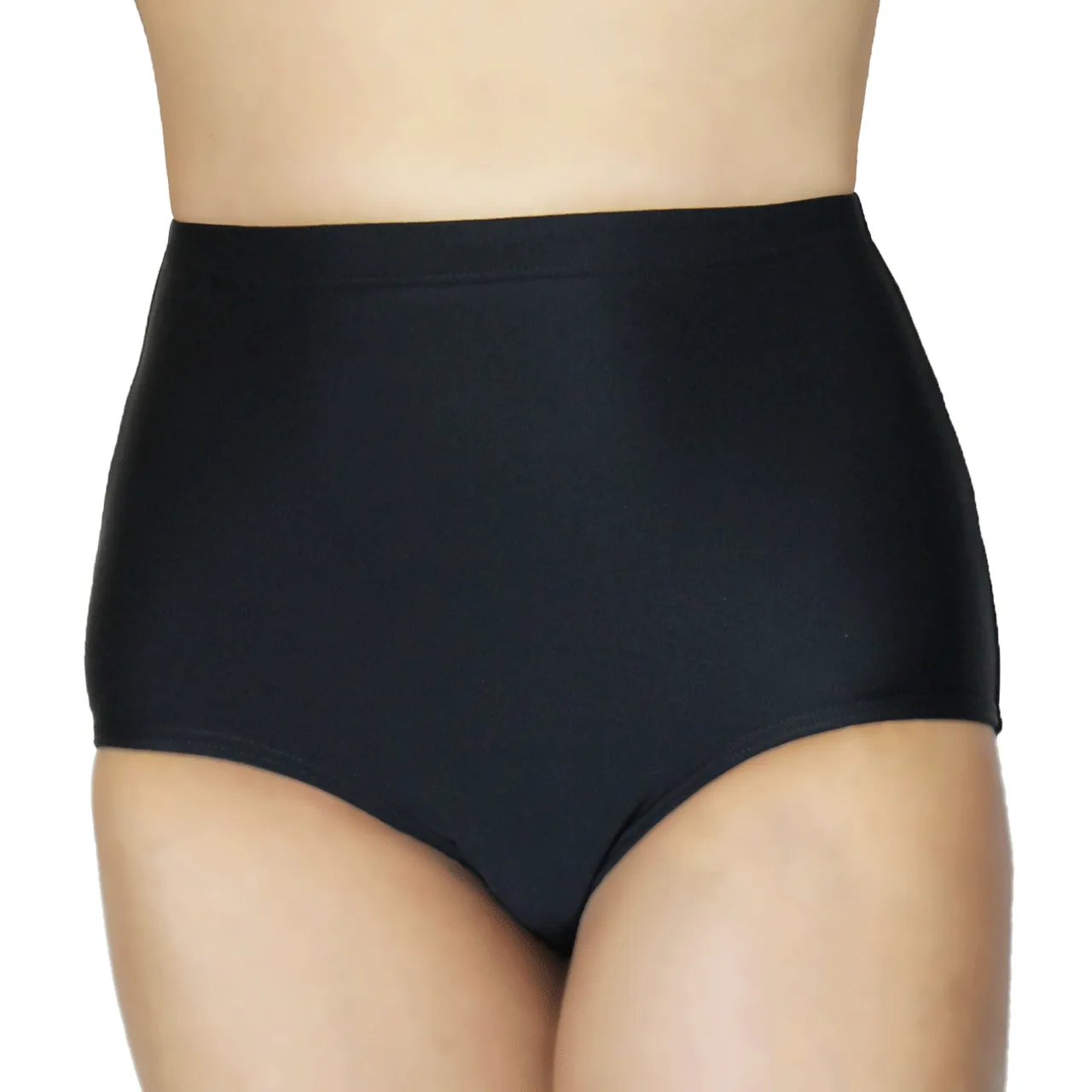 Plus Size Retro Swim Bottom