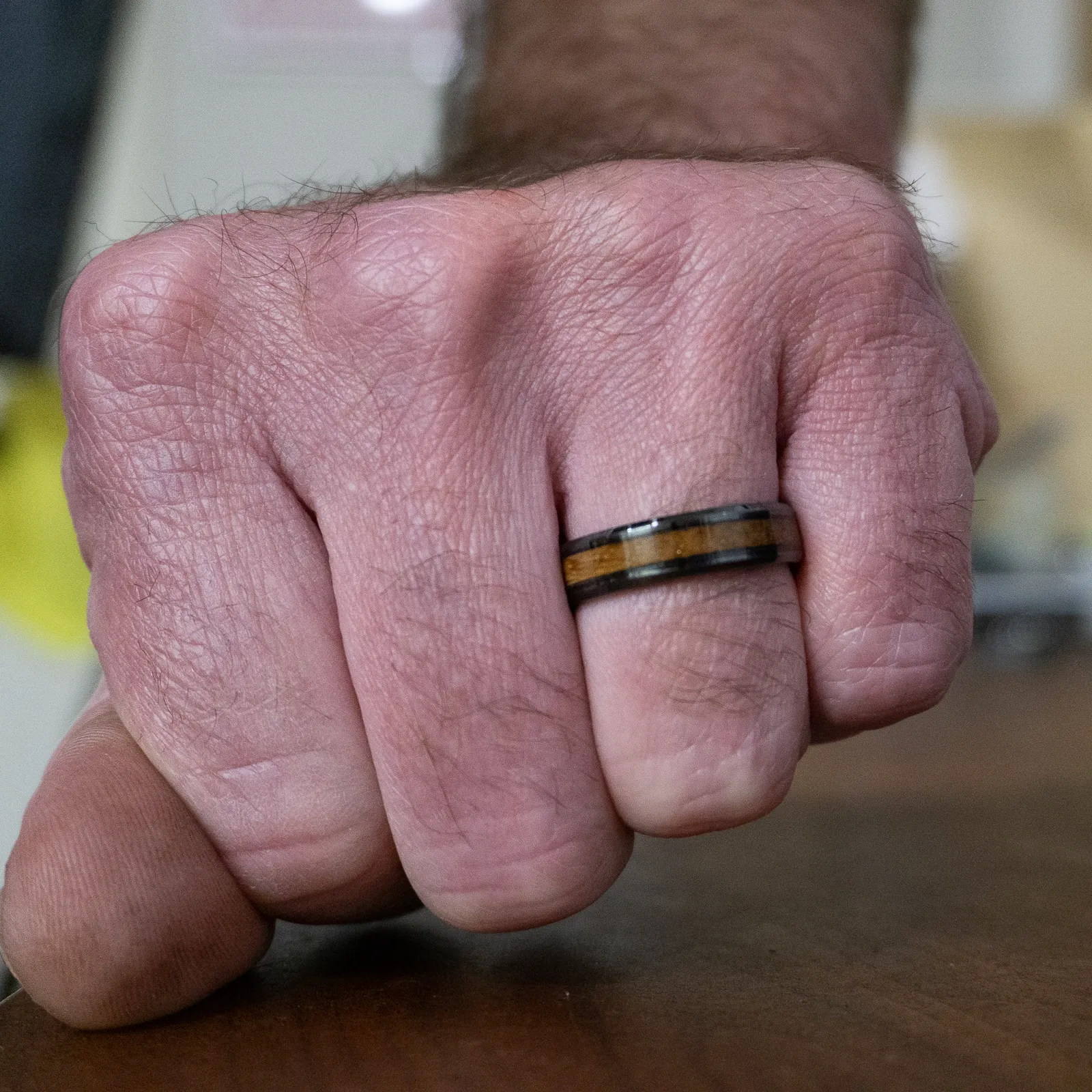 "The Woodford"- Whiskey barrel rings