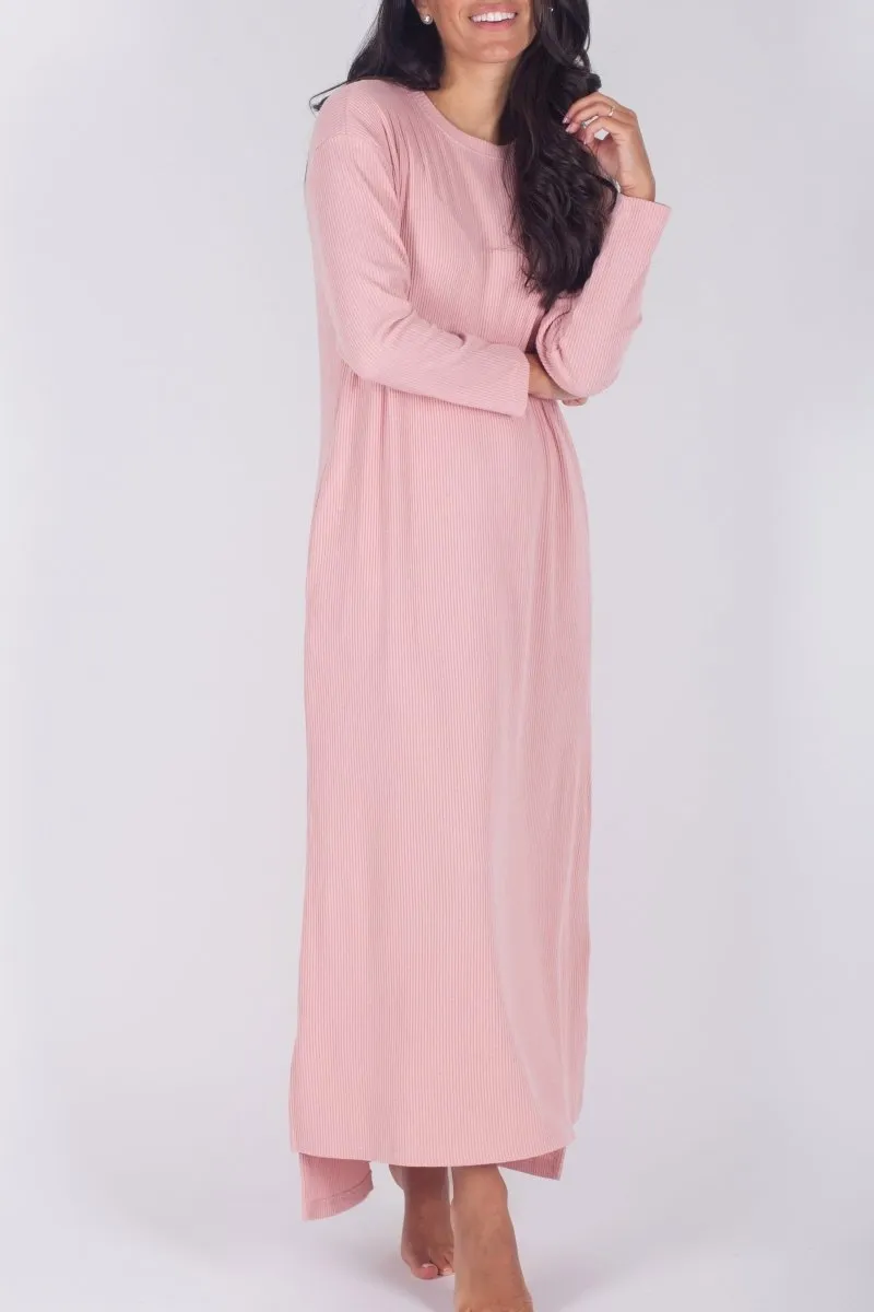 REESE DRESS LONG SLEEVE (PINK)