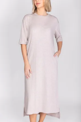 REESE DRESS (STONE)