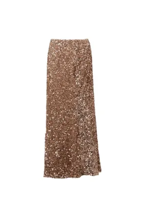 Rose gold sequin skirt | Sexy skirt | Party skirt
