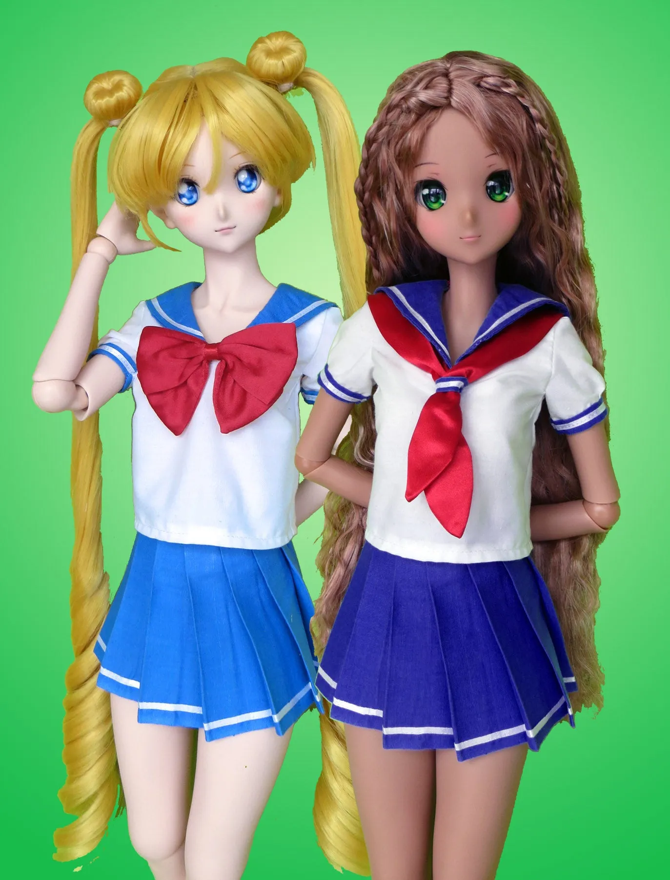 Sailor School Uniforms for Dollfie Dream Smart Doll 1/3 BJD