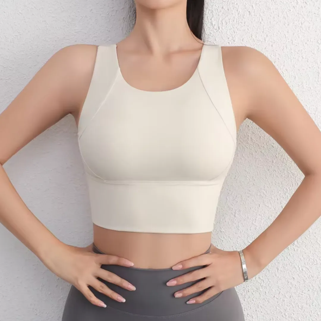 Seamless Padded Soft Crop Top