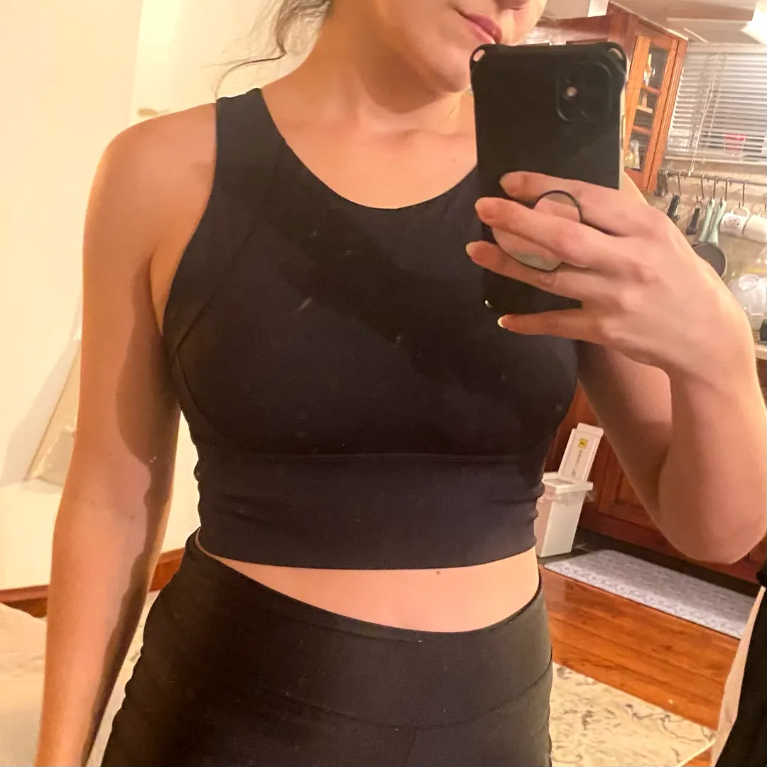 Seamless Padded Soft Crop Top
