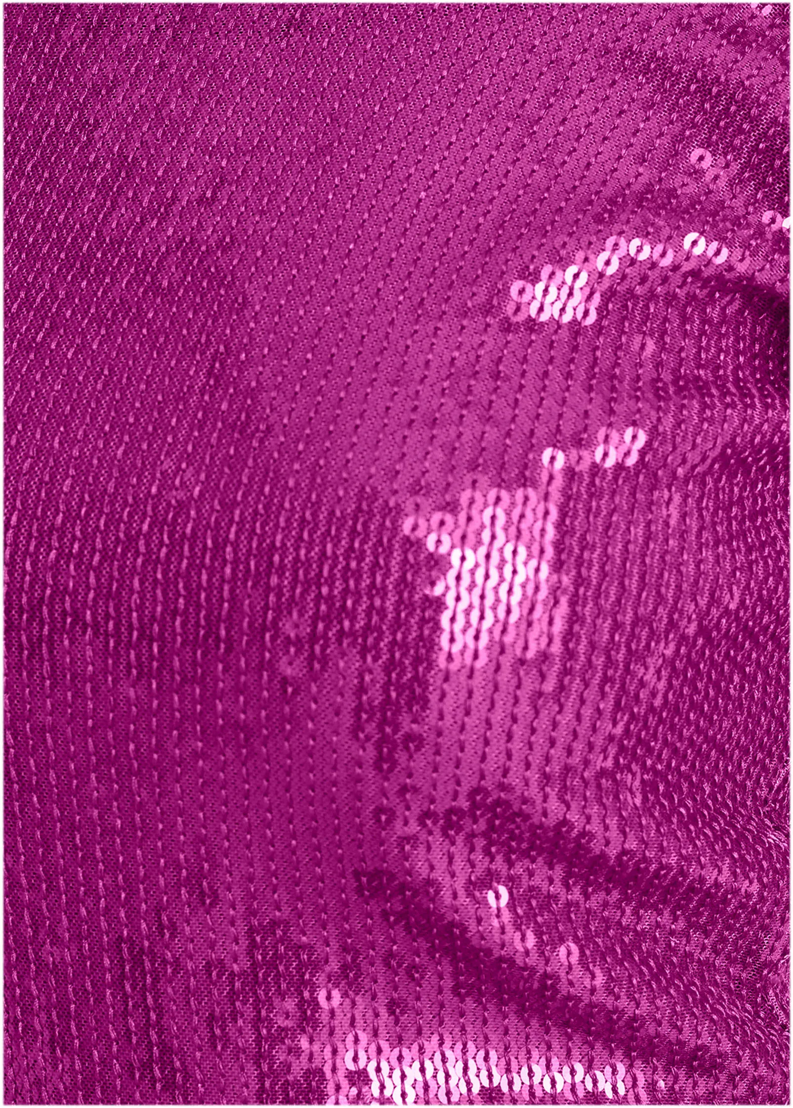 Sequin Velvet Bow Top  - Cattleya Orchid