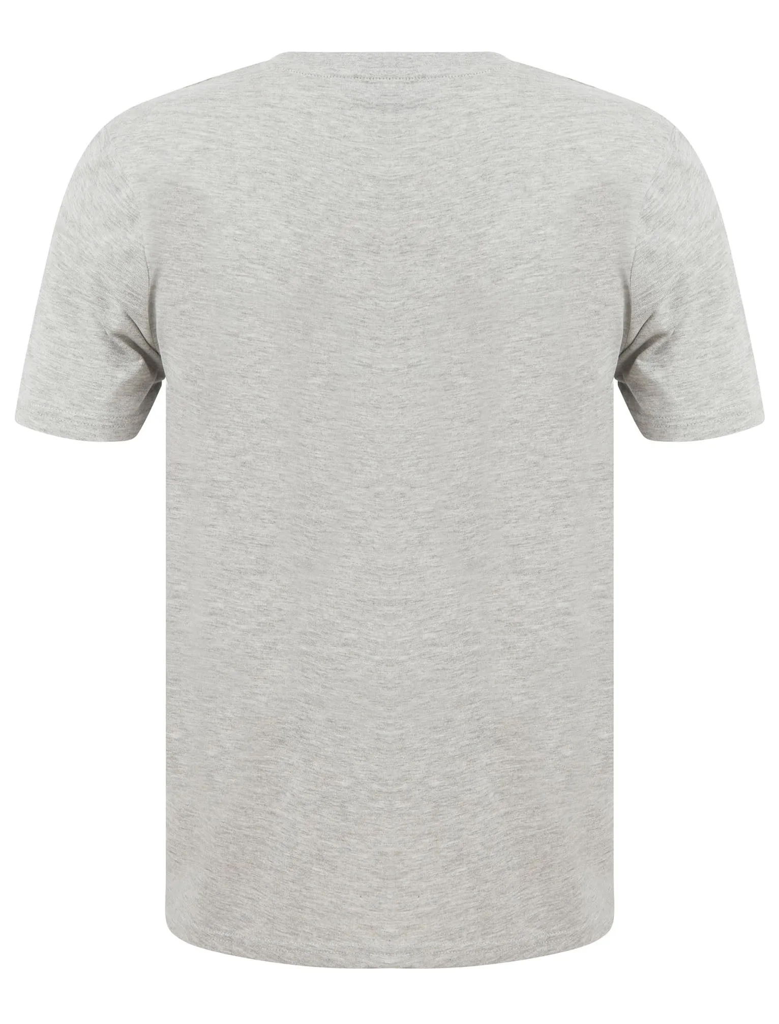 Spectre (5 Pack) Crew Neck Cotton T-Shirts in Black / Light Grey Marl / Winetasting / Lichen Green / Navy - Tokyo Laundry