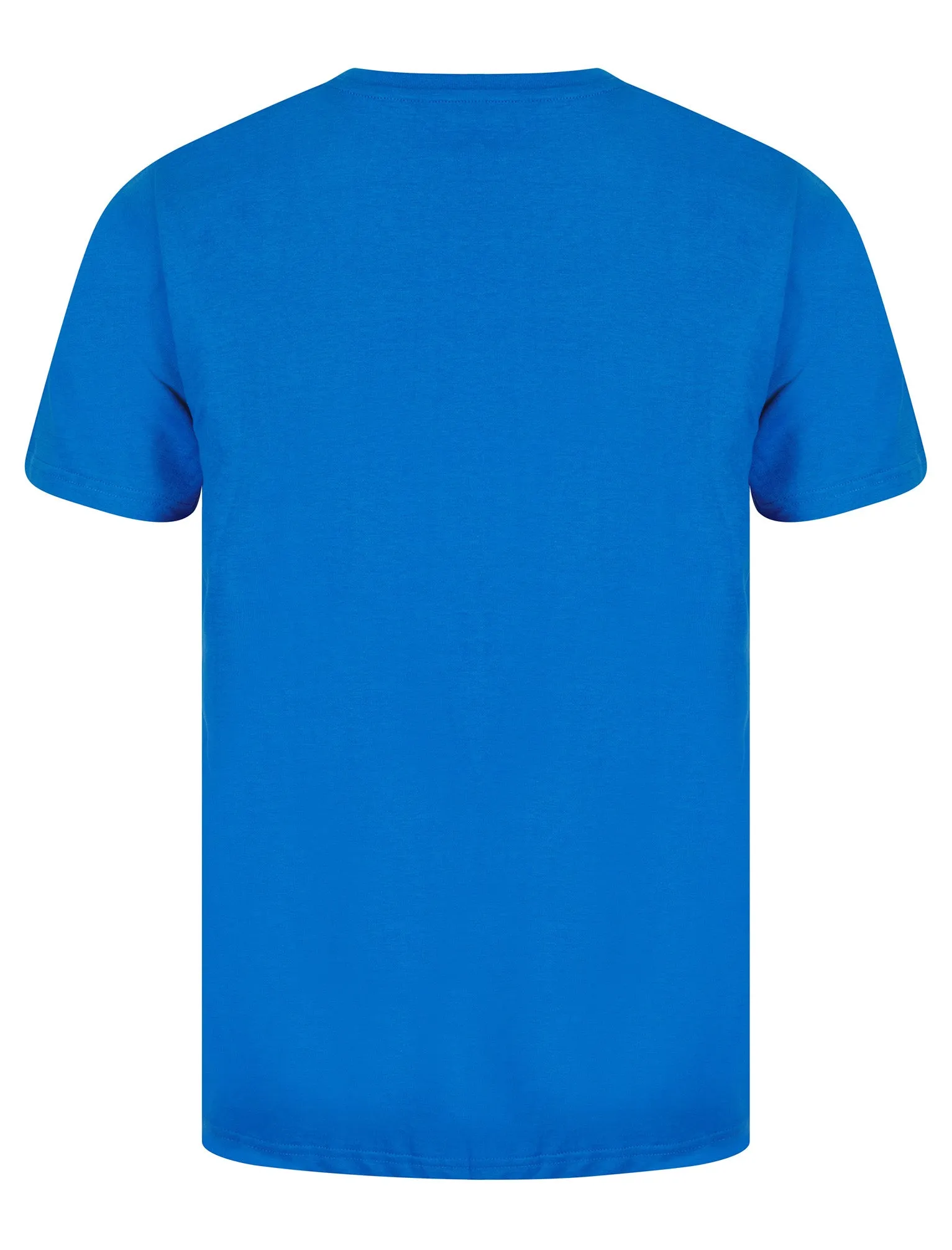 Spectre (5 Pack) Crew Neck Cotton T-Shirts in Sky Captain Navy / Barados Cherry / Jet Blue / Bright White / Ponderosa Pine - Tokyo Laundry