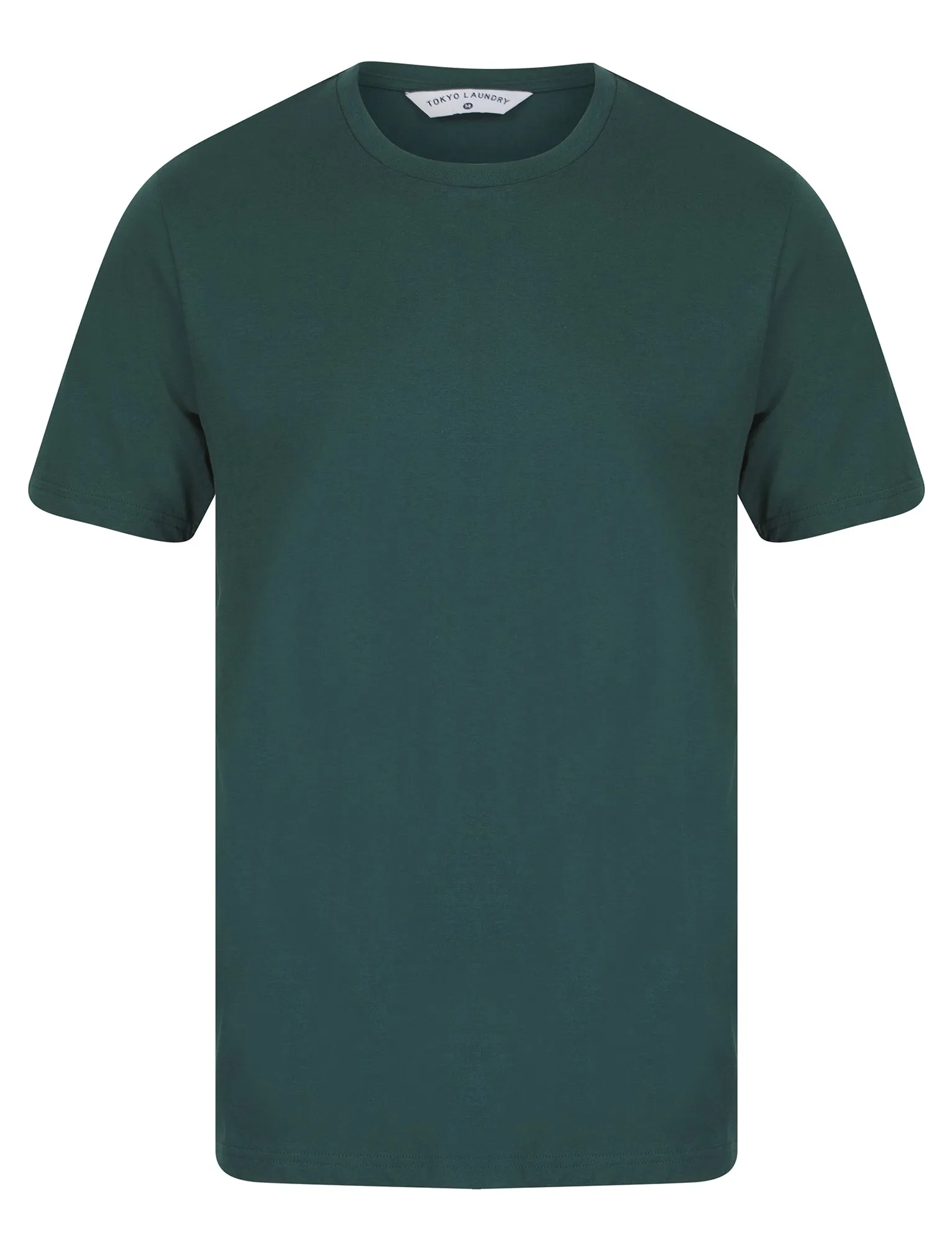 Spectre (5 Pack) Crew Neck Cotton T-Shirts in Sky Captain Navy / Barados Cherry / Jet Blue / Bright White / Ponderosa Pine - Tokyo Laundry