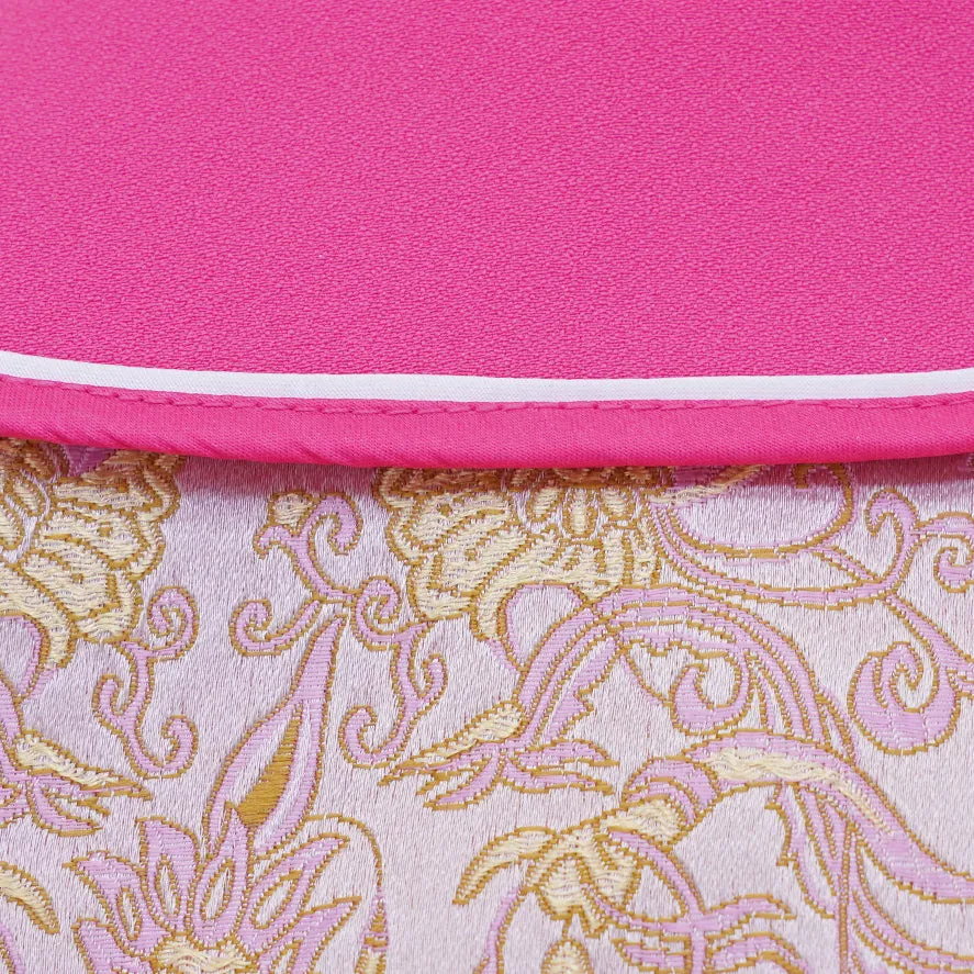 Spring Of Beauty in Fushia Pink Gold CNY Cape