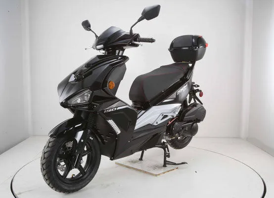 Vitacci Zoom 150cc Scooter, Automatic Trans, 29 inch seat height, 12 inch rims, USB Connection, 4 Stroke, Air Cooled, CVT automatic, CA Legal