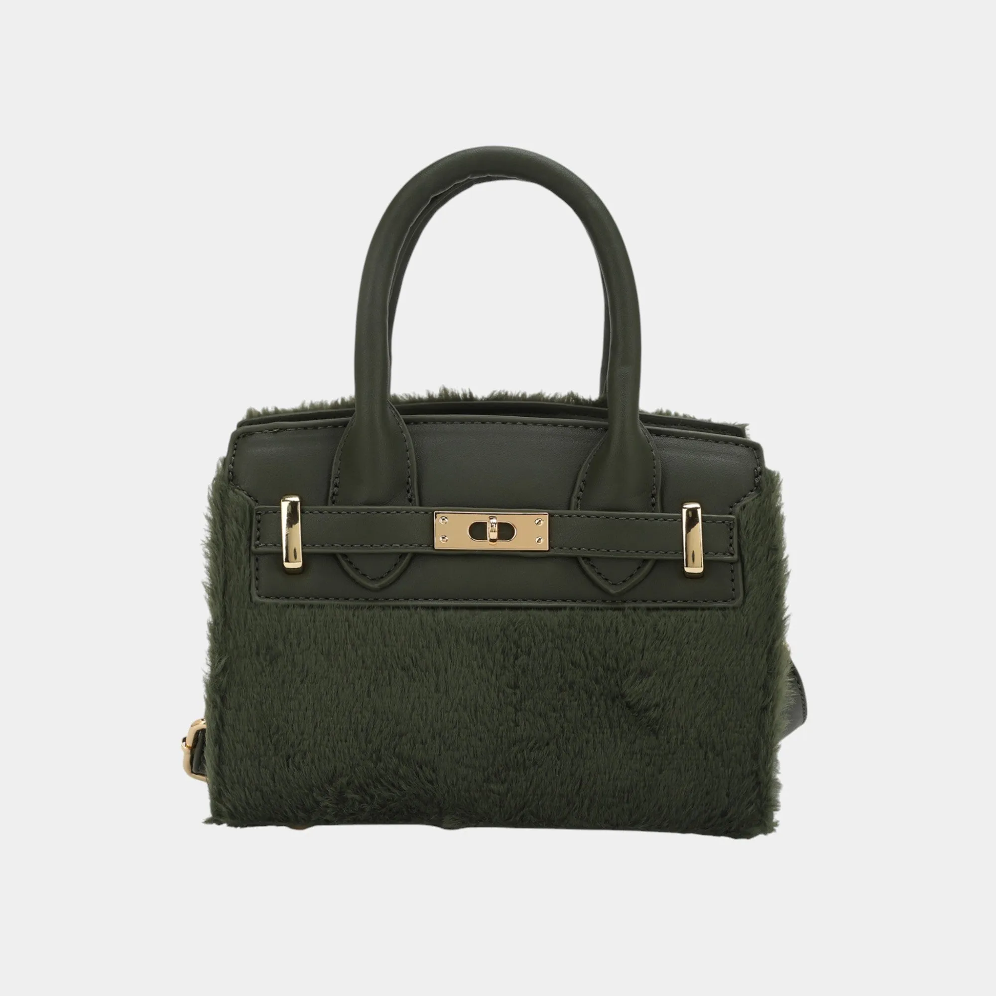 Vivienne Exclusive Mini Luxe Fur Shoulder Bag