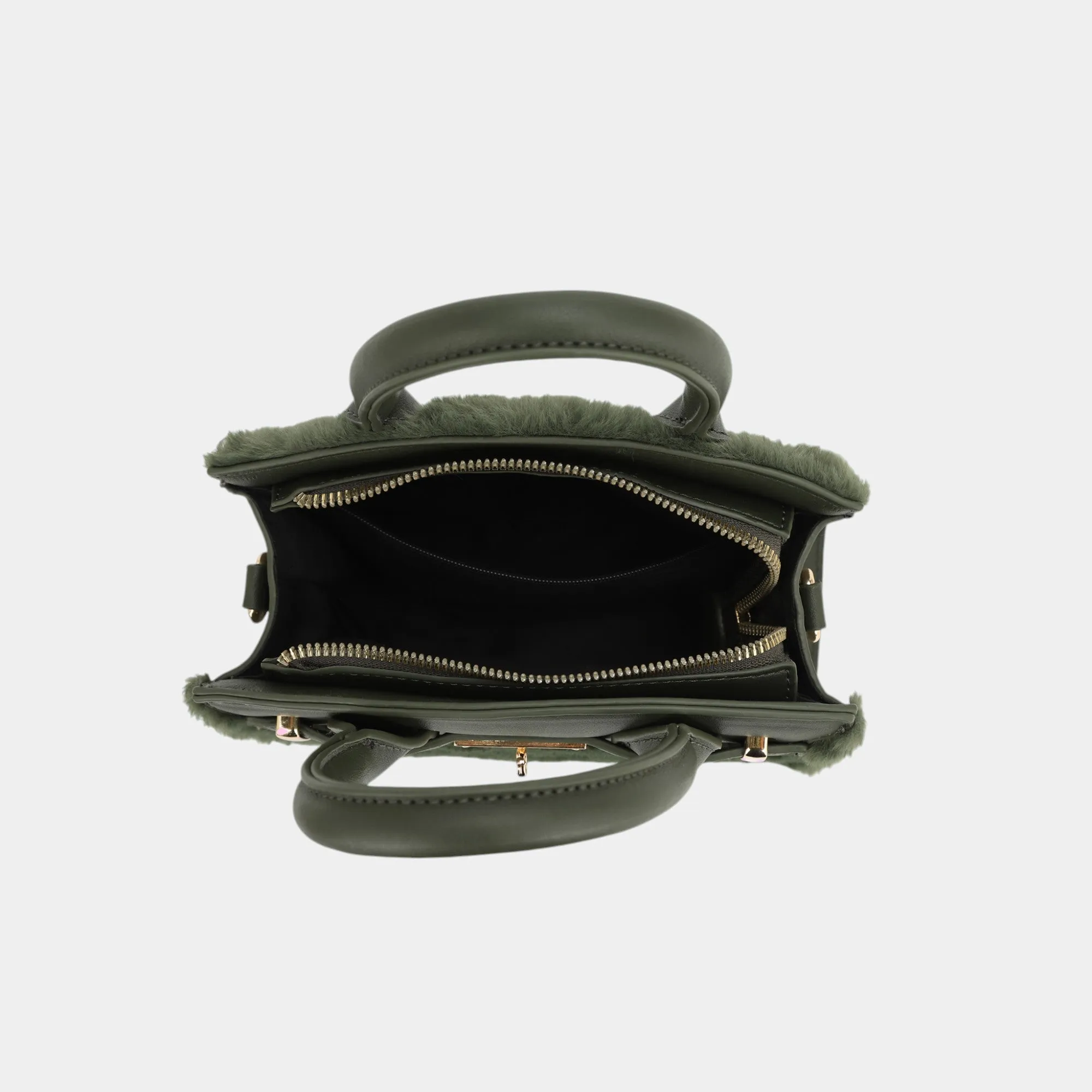 Vivienne Exclusive Mini Luxe Fur Shoulder Bag