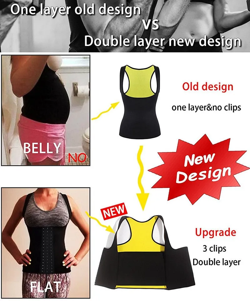 Waist Trainer Body Shaper Corset Tank Top