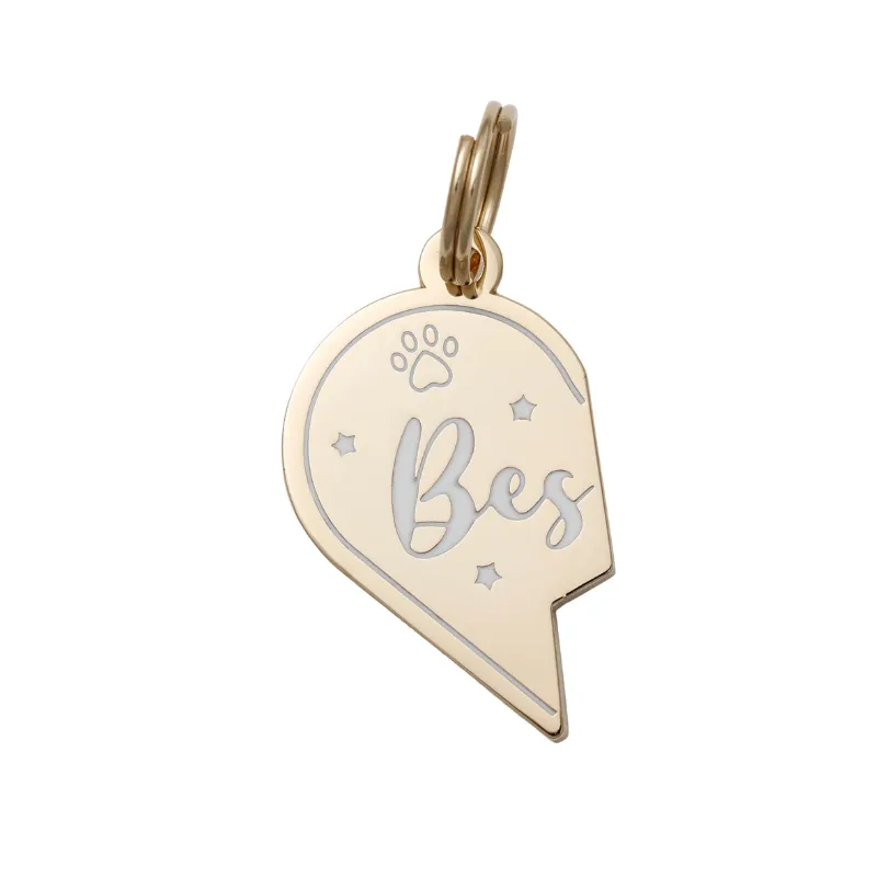 Wholesale ID Tag - Besties - Tag & Charm