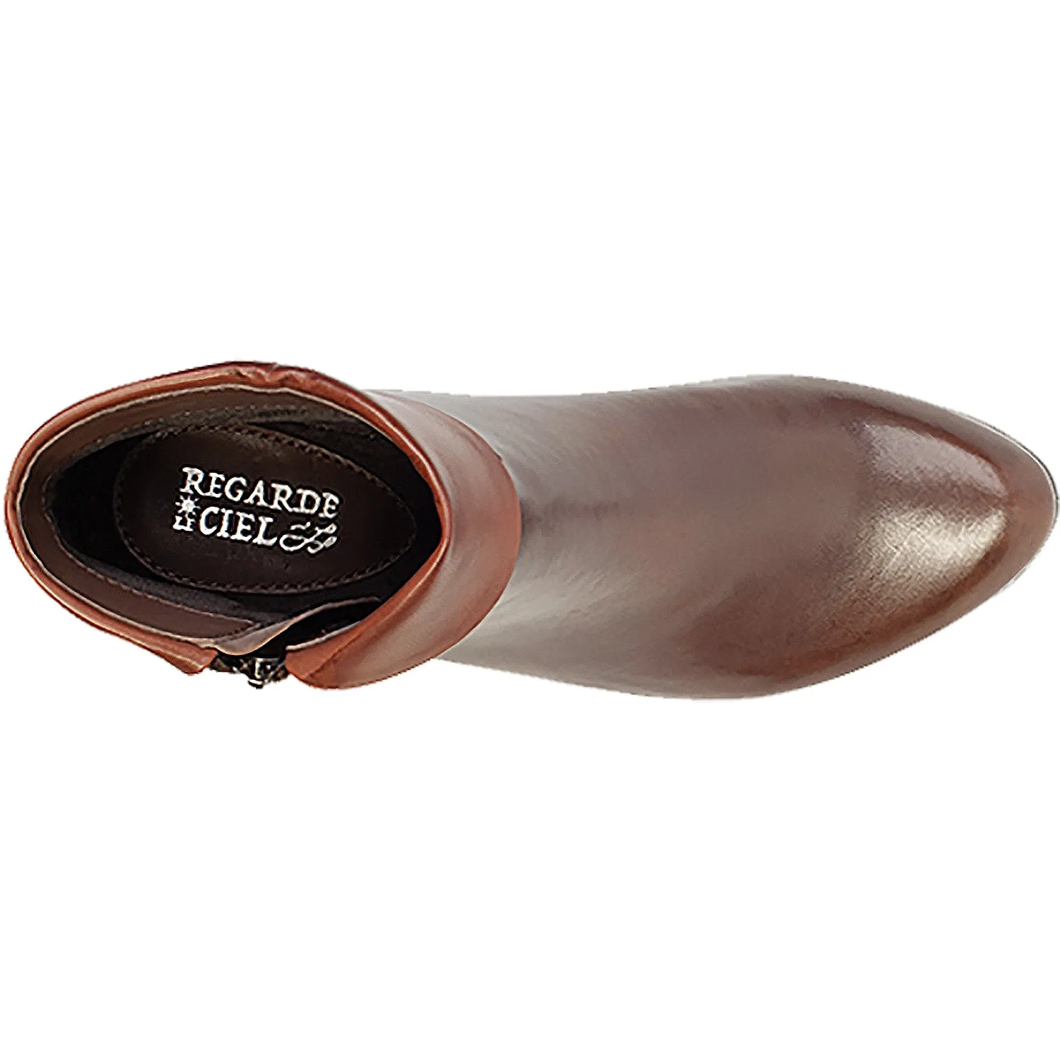 Women's Regarde Le Ciel Stefany-03 Muddy/Noce Glove Leather